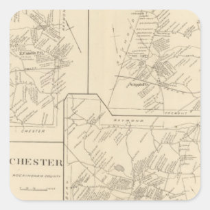 Sticker Carré Candia, Epping