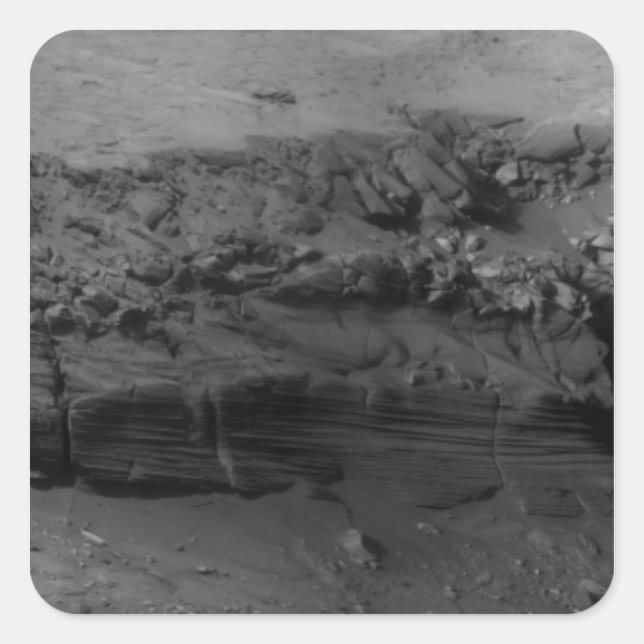 Sticker Carré Cap-Vert, Mars (Devant)