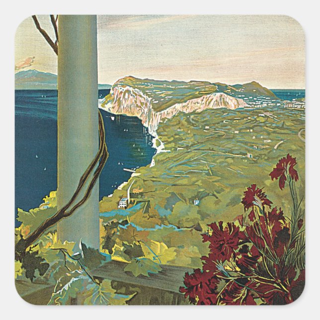 Sticker Carré Capri (Devant)