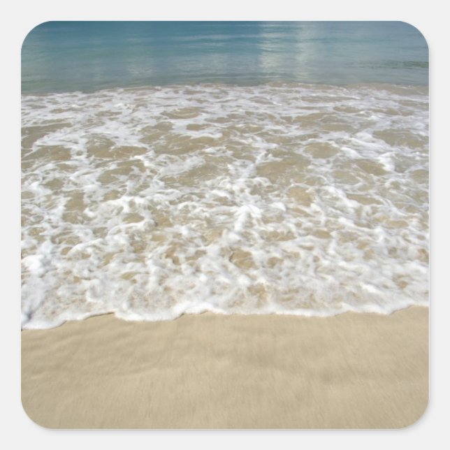 Sticker Carré Caraïbes, îles Vierges américaines, St.Thomas, 2 (Devant)