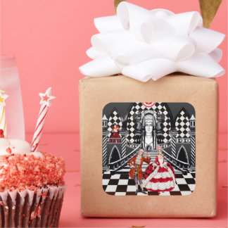 Sticker Carré Carnival in a Magical land