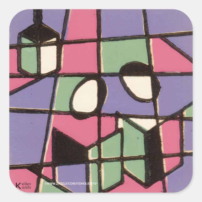 Sticker Carré Caroleurs (Devant)