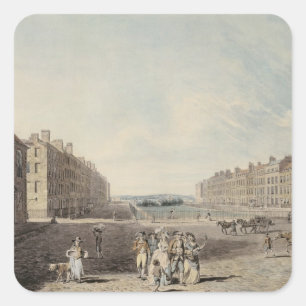 Sticker Carré Carré de la Reine, Londres, 1786 (la semaine et O