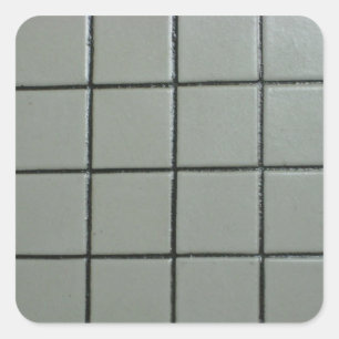 Sticker Carré Carreaux blancs