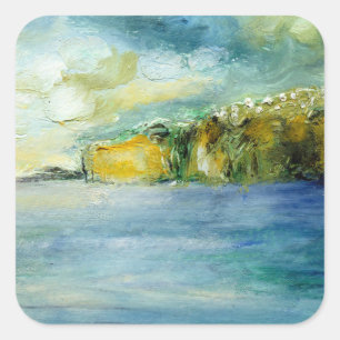 Sticker Carré Carte postale de Madère 2014