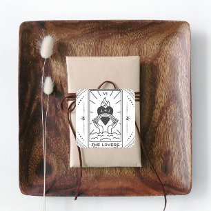 Sticker Carré Cartes Tarot   FÊTE DES MARIÉES   MARIAGE   Modern