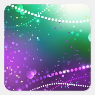 Sticker Carré Carthagène Solive Purple