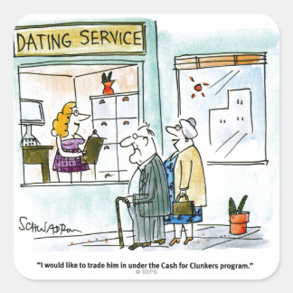 Sticker Carré Cash for clunkers