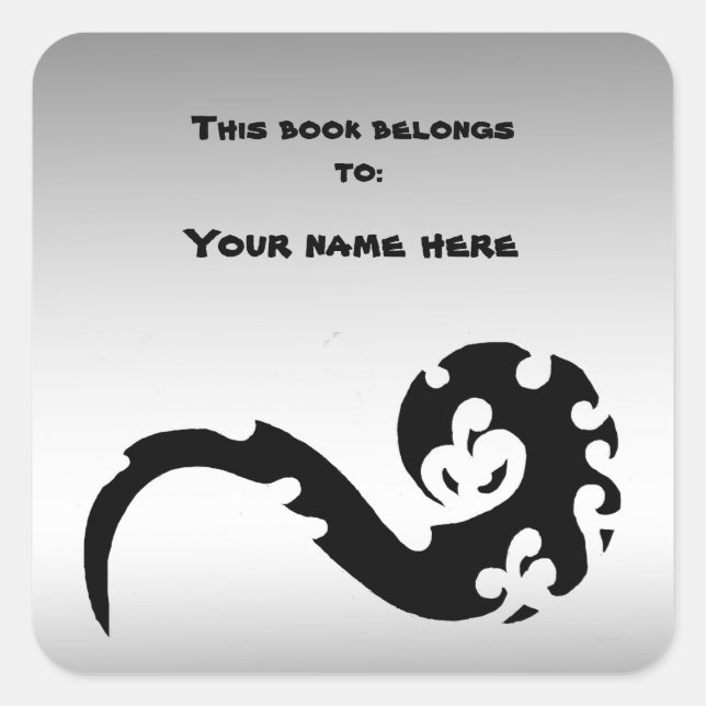 Sticker Carré Catalogue Dancing Dragon (Devant)