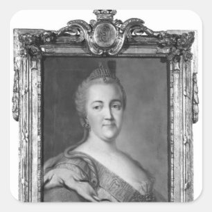Sticker Carré Catherine II