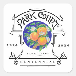 Sticker Carré Centennial Park Court