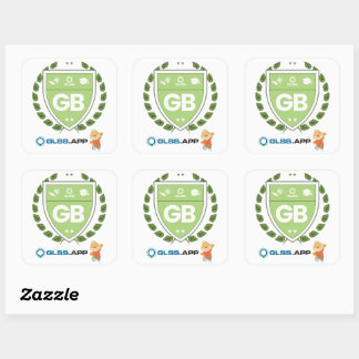 Sticker Carré Certifié Green Belt - GLSS.app