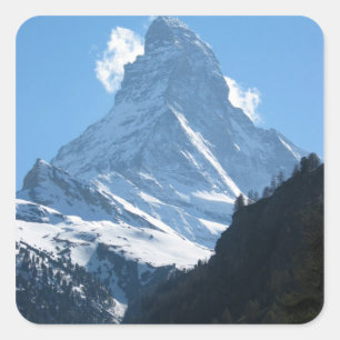 Sticker Carré Cervin de Zermatt
