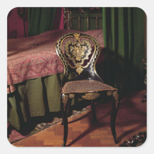 Sticker Carré Chaise, anglais, milieu du 19e siècle