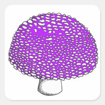 Champignon de champignon ultraviolet