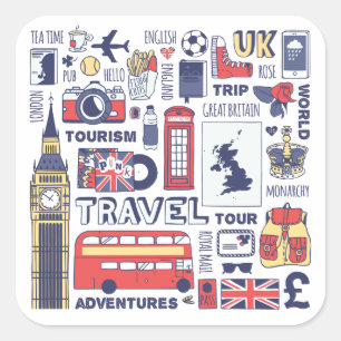 Sticker Carré Championnats d'Angleterre de football