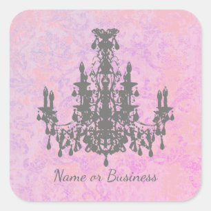 Sticker Carré Chandelier de coco - CHANGER DE COULEUR / FORME / 