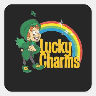 Sticker Carré Charms Lucky Charms Lucky Charms
