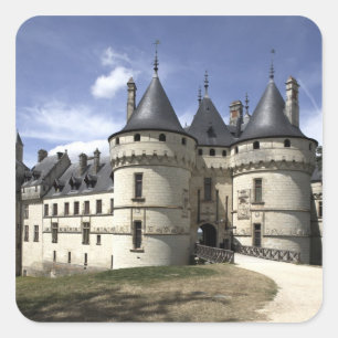 Sticker Carré Château de Chaumont-Sur-Loire.