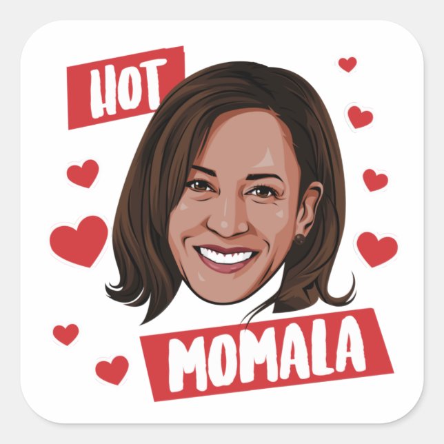 STICKER CARRÉ CHAUD MOMALA (Devant)