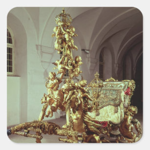 Sticker Carré Chaudron d'État de Ludwig II construit 1872-80