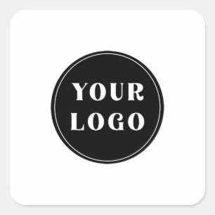 Sticker Carré Chic, minimaliste, élégant et personnalisable