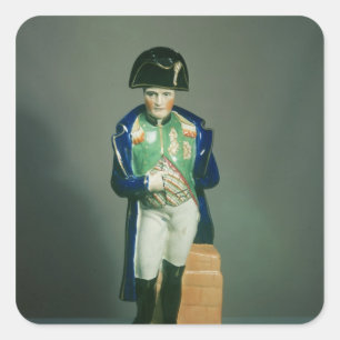 Sticker Carré Chiffre du Staffordshire de Napoleon Bonaparte