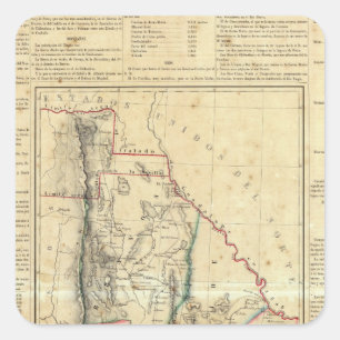 Sticker Carré Chihuahua, Mexique