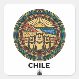 STICKER CARRÉ CHILI