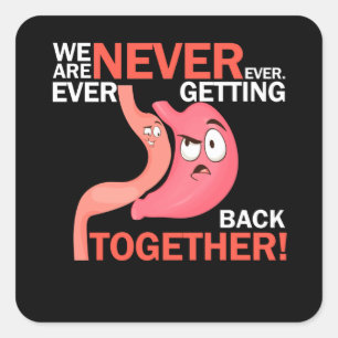 Sticker Carré Chirurgie gastrique Bariatrique Médicale