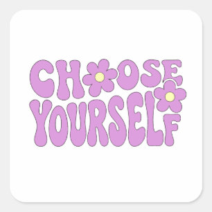 Sticker Carré Choisissez vous-même
