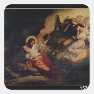 Sticker Carré Christ dans le jardin des Oliviers, 1827