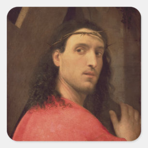 Sticker Carré Christ portant la croix, c.1515