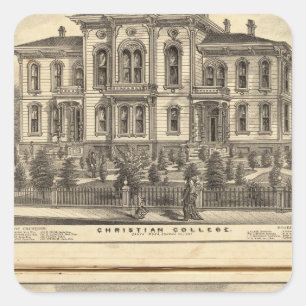 Sticker Carré Christian College et Pacific Methodist College