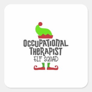 Sticker Carré Christmas OT 1