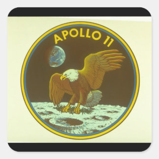 Sticker Carré Cimier pour Apollo Mission_Space
