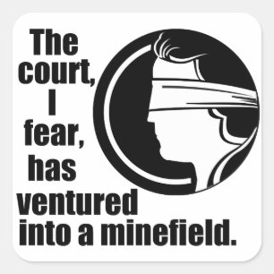 Sticker Carré Citation de Ginsburg