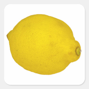 Sticker Carré Citron