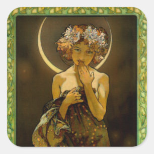 Sticker Carré Clair de Lune