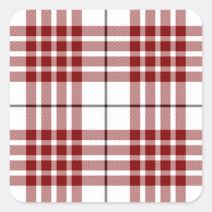 Sticker Carré Clan Buchanan Tartan