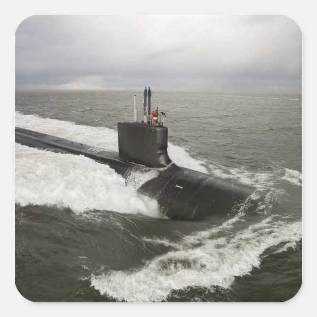 Sticker Carré Classe Virginia (Devant)