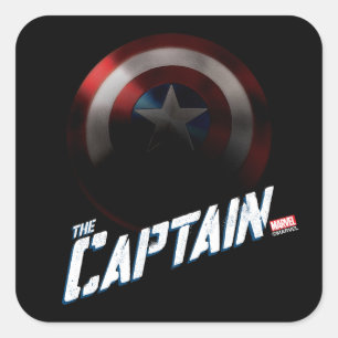 Sticker Carré Classiques Avengers   Graphisme audacieux de Capta