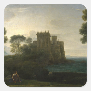 Sticker Carré Claude Lorrain