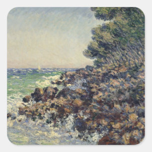 Sticker Carré Claude Monet Casquette Martin, 1884