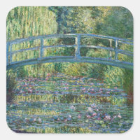 Claude Monet - Eau Lily étang, Harmonie verte