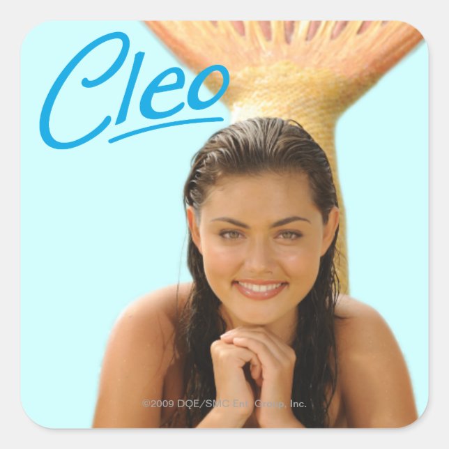 Sticker Carré Cleo (Devant)