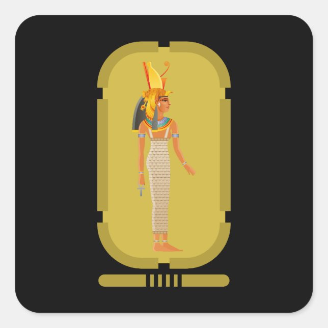 Sticker Carré Cleopatra (Devant)