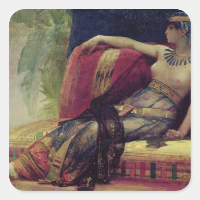 Sticker Carré Cléopâtre (Devant)