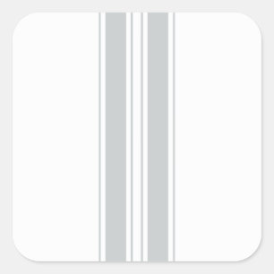 Sticker Carré Cliquez sur Personnaliser pour modifier Gris en co