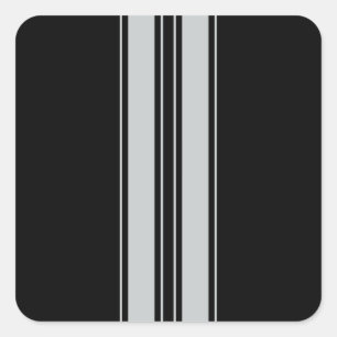 Sticker Carré Cliquez sur Personnaliser pour modifier Gris en co